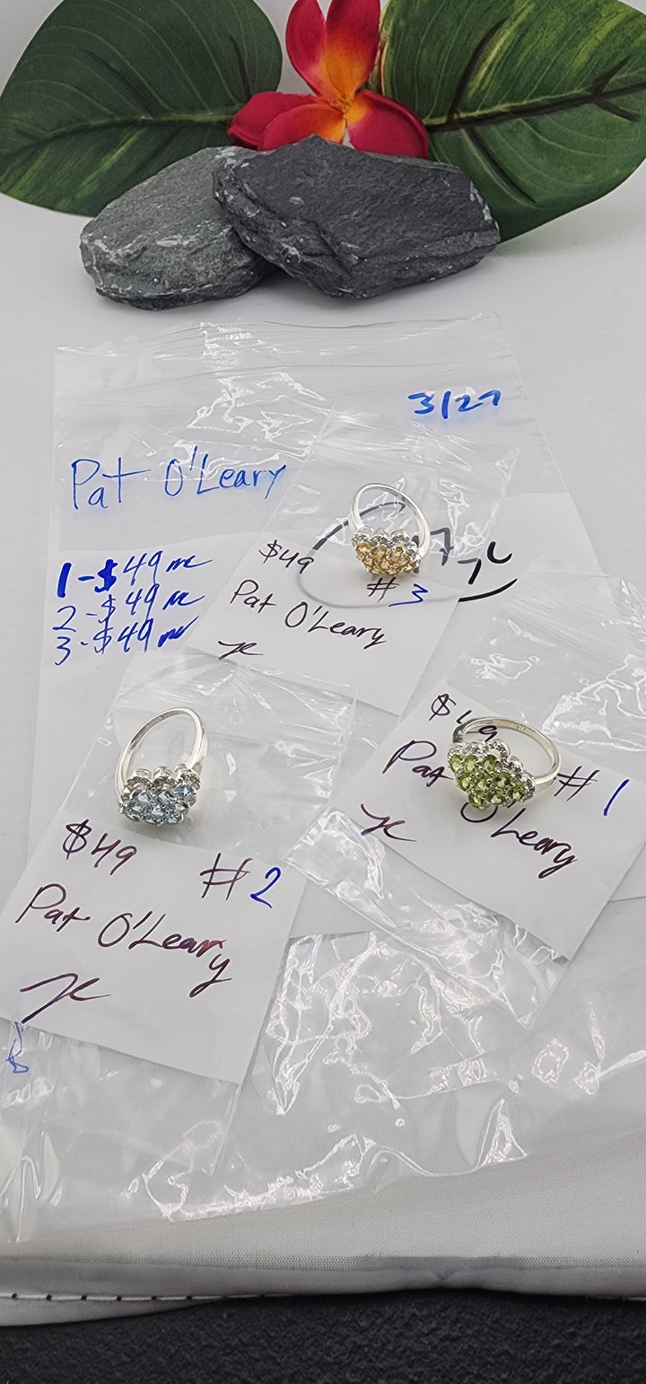 RESERVED FOR: Pat O'Leary - 3/27/2025 tiktok Live Show -  Sterling Silver Items