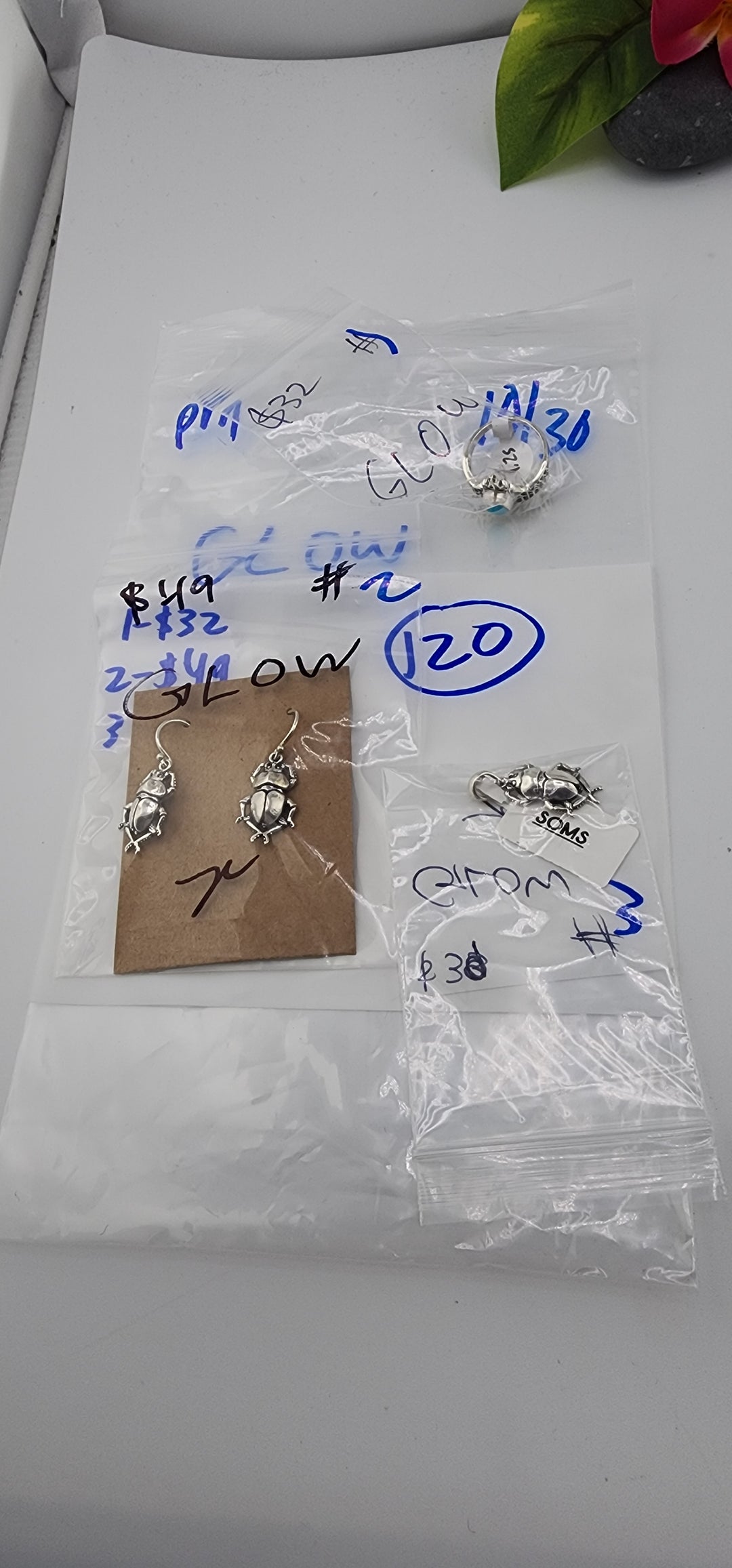 PM SHOW 48HR - RESERVED FOR: GLOW - 10/30/2025 FL tiktok Live Show - 3 Sterling Silver Items