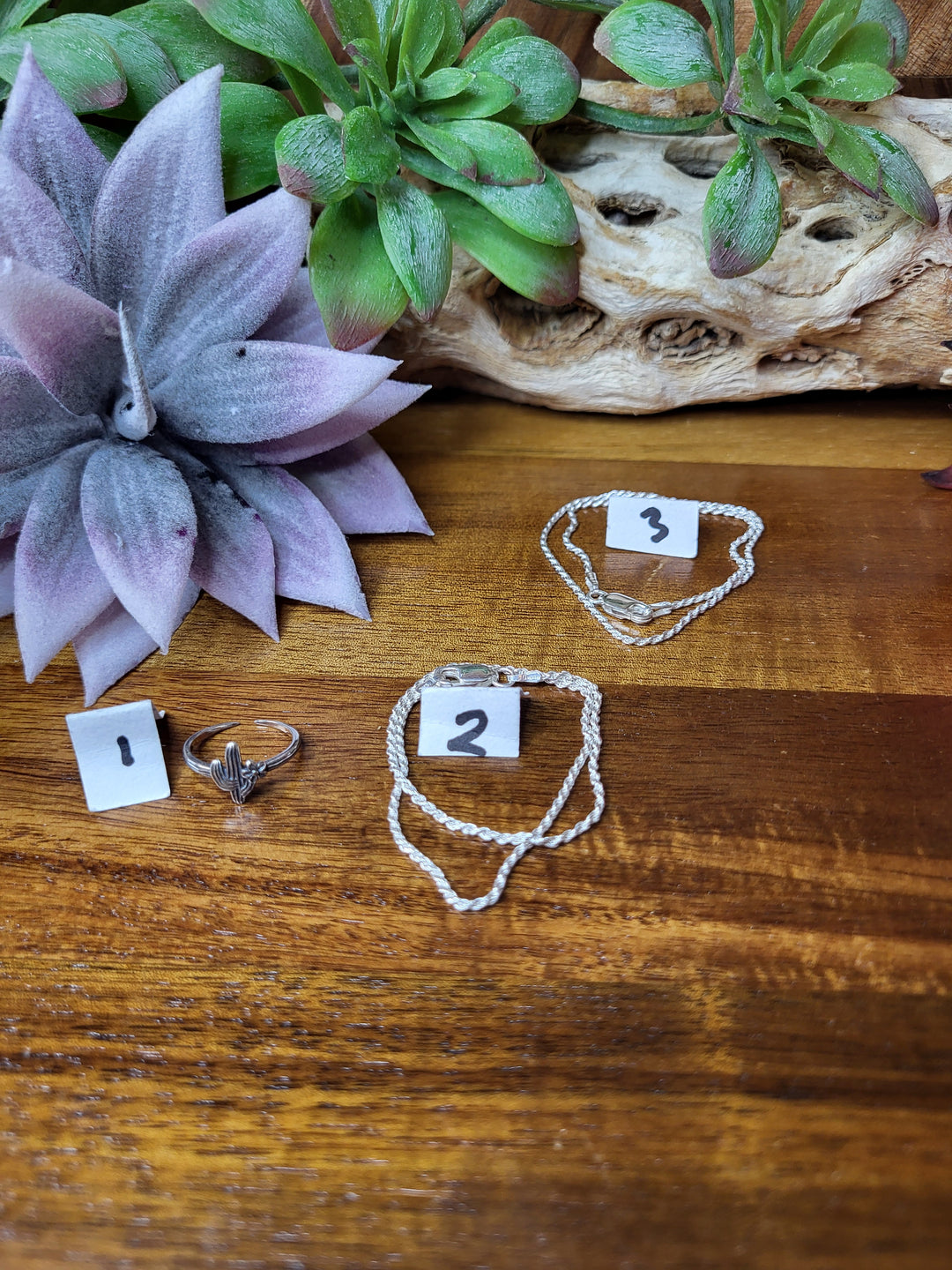 RESERVED FOR: Flowersbloom 7/27/24- 3 Sterling Silver Items