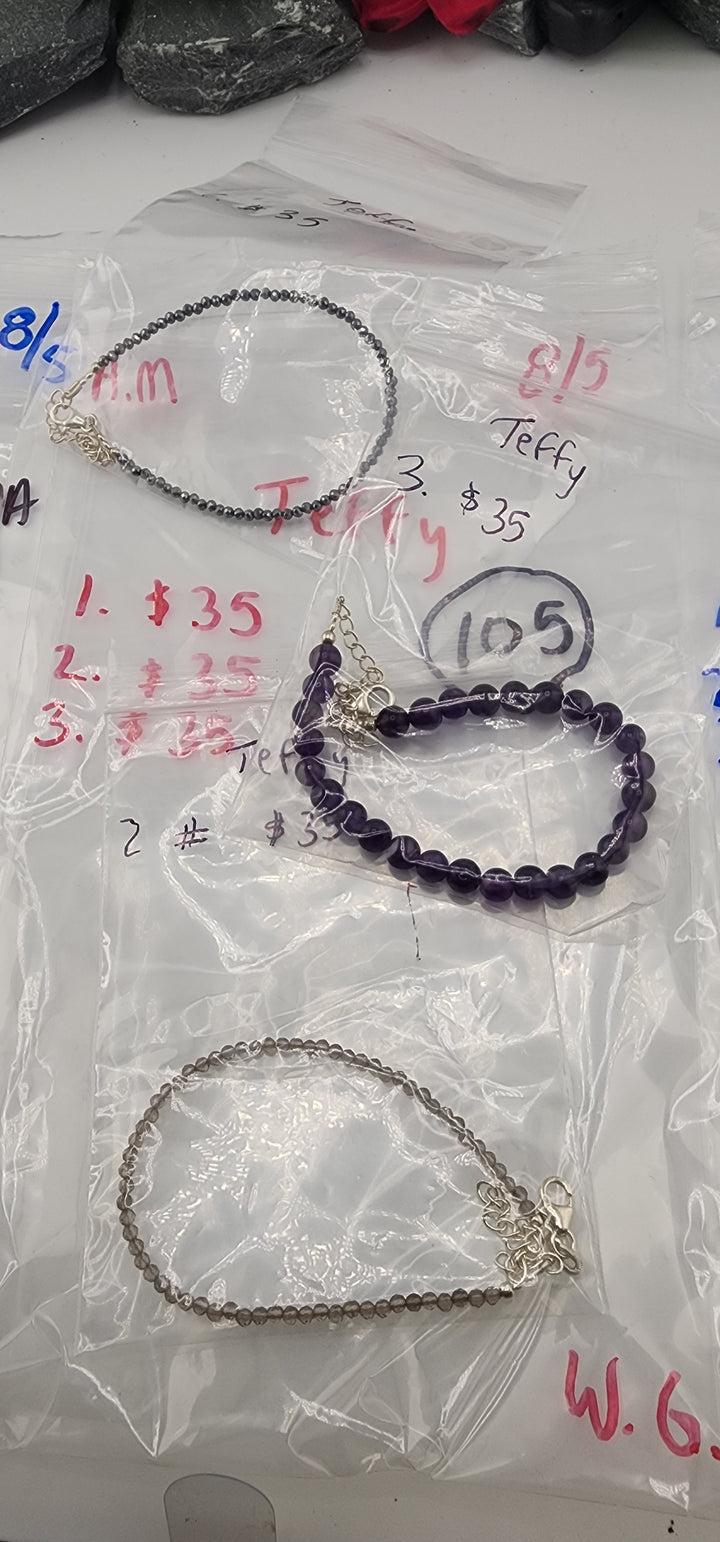 AM SHOW 48HR - RESERVED FOR: Teffy - 8/5/2025 FL tiktok Live Show - 3 Sterling Silver Items