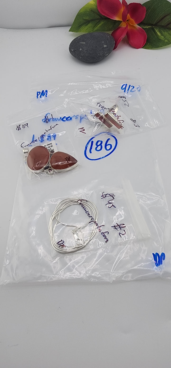 PM SHOW 48HR - RESERVED FOR: francesspatafora - 9/20/2025 FL tiktok Live Show -3 Sterling Silver Items