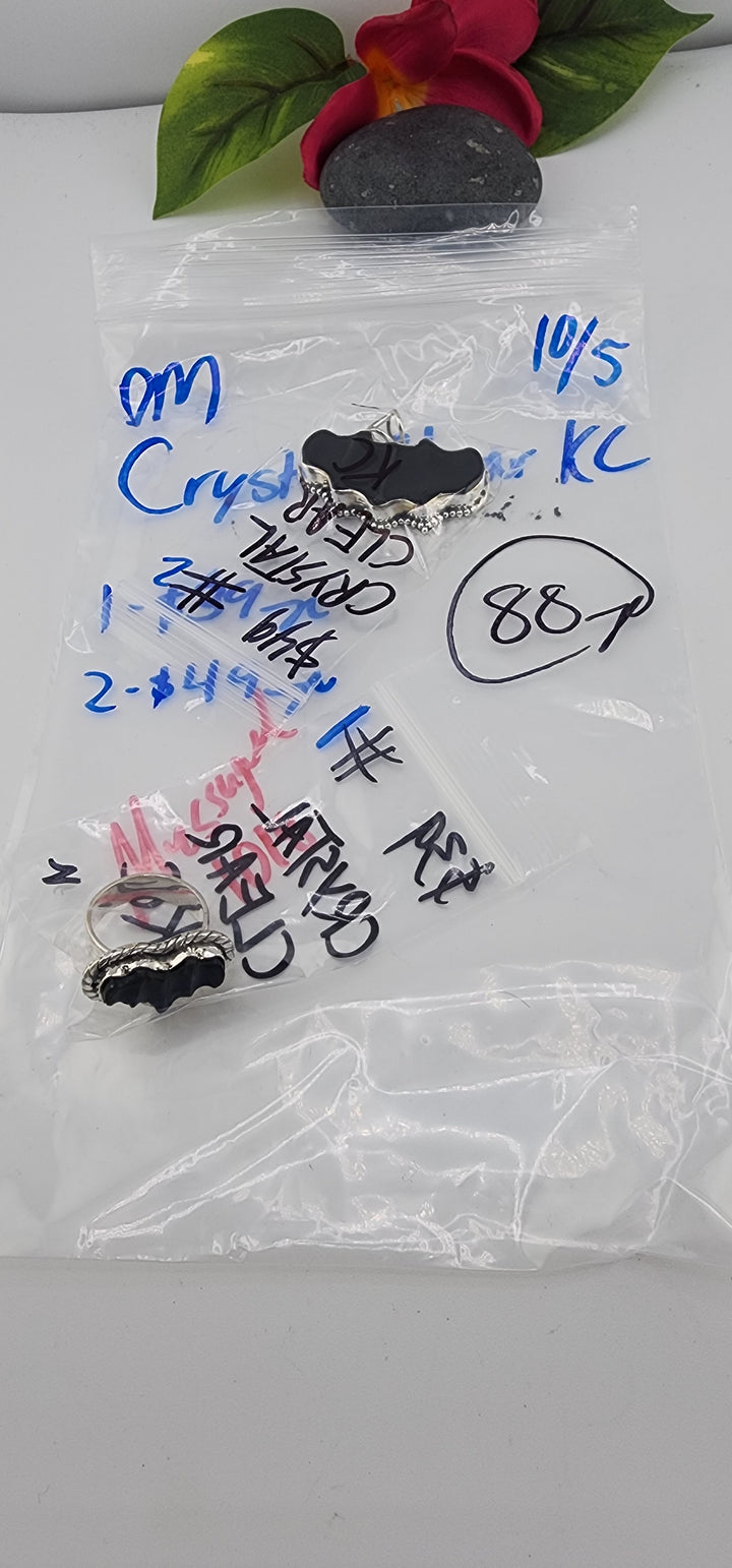 PM SHOW 48HR - RESERVED FOR: Crystal Clear KC - 10/5/2025 FL tiktok Live Show - 2 Sterling Silver Items