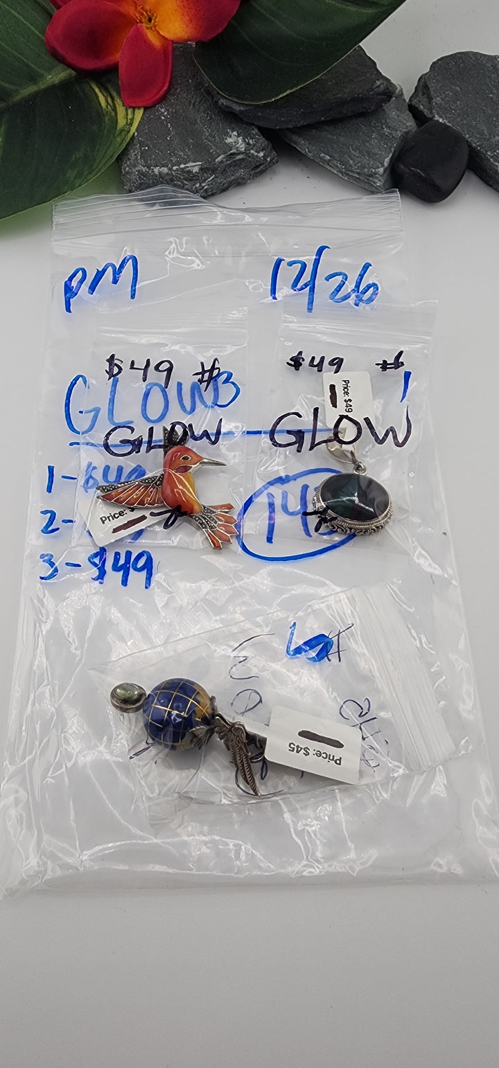 PM SHOW 48HR - RESERVED FOR: GLOW - 12/26/2025 tiktok Live Show - 3 Sterling Silver Items