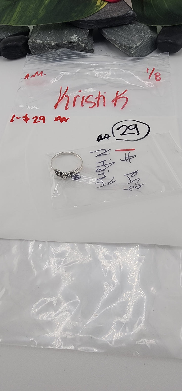 Custom sterling silver items - AM SHOW RESERVED FOR: Kristi K - 1/8/2026 FL tiktok Live Show - 1  Sterling Silver Items