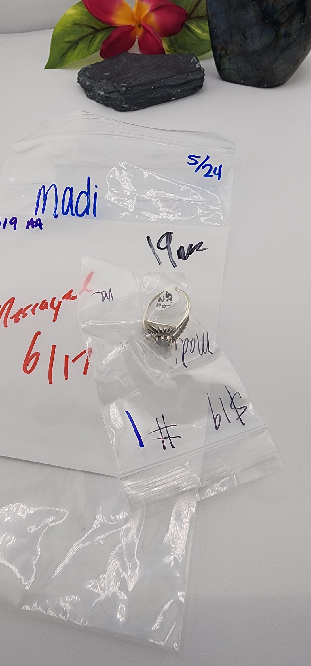 RESERVED FOR: madi - 5/24/2025 tiktok Live Show - 1 Sterling Silver Items