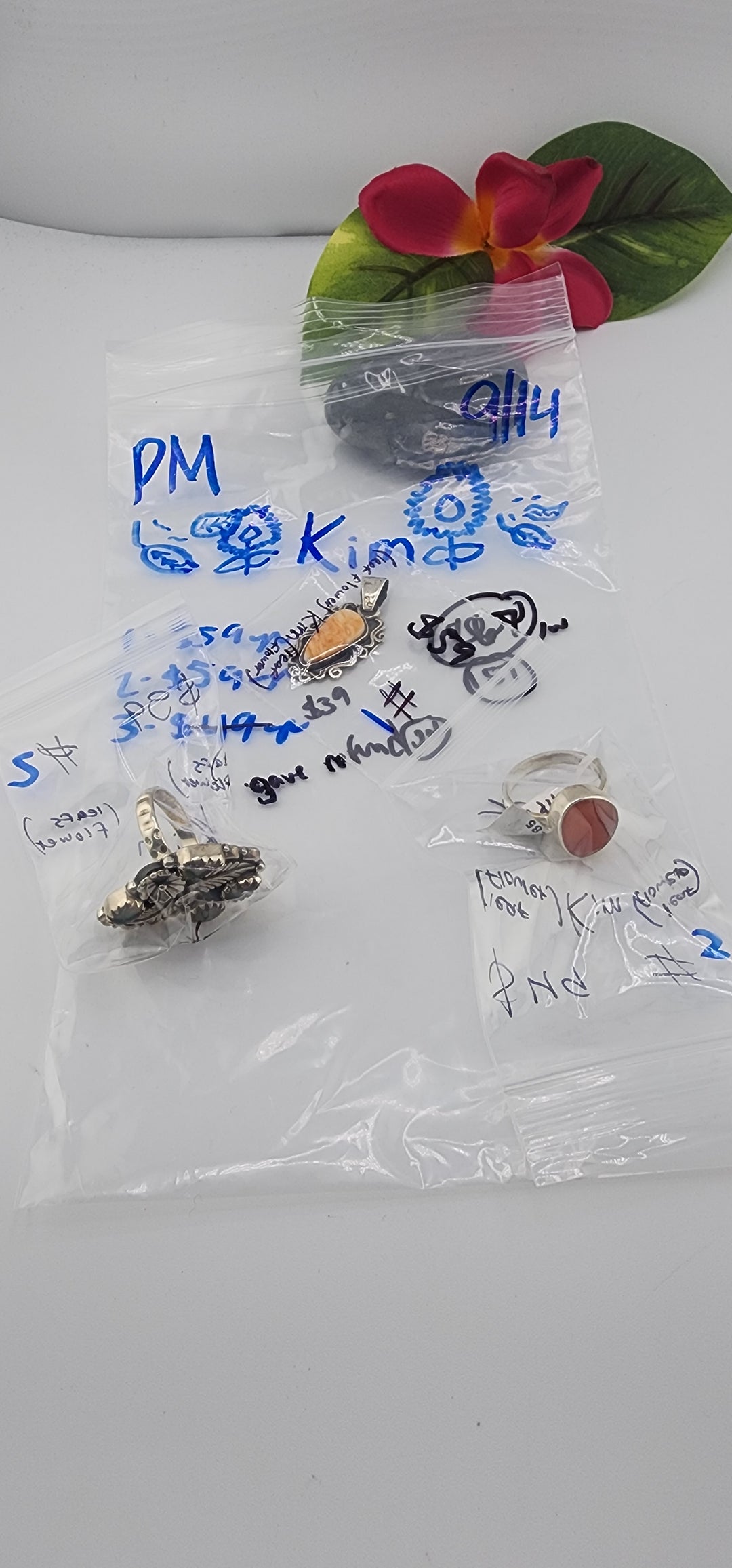 PM SHOW 48HR - RESERVED FOR: 🍃🌻Kim🌻🍃 - 9/14/2025 FL tiktok Live Show -3 Sterling Silver Items