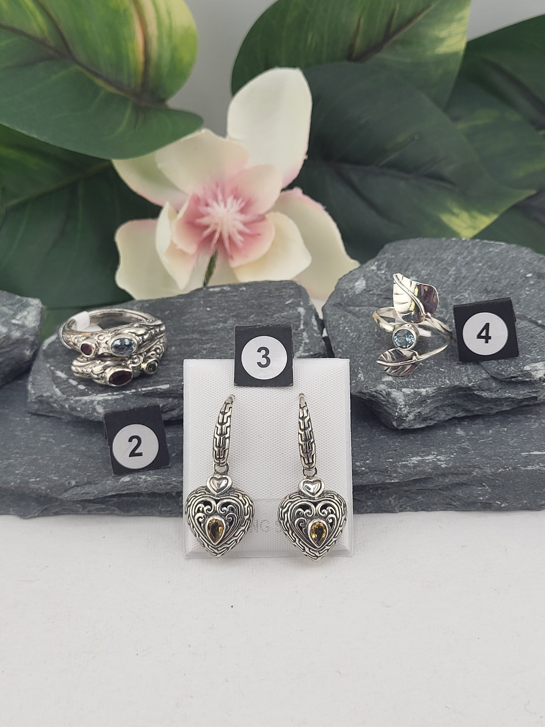 RESERVED FOR: L8DYMAC- 1/11/2025 -6 Sterling Silver Items