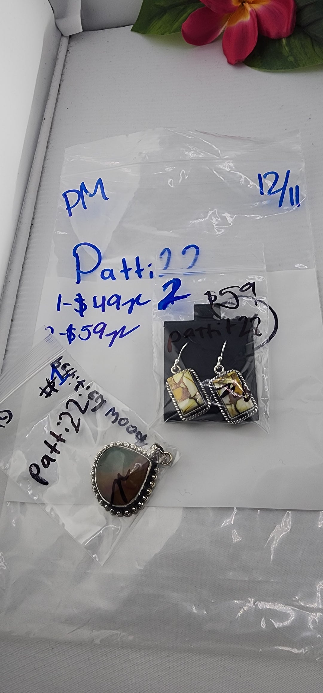 PM SHOW 48HR - RESERVED FOR: Pattit22 - 12/11/2025 tiktok Live Show - 2 Sterling Silver Items