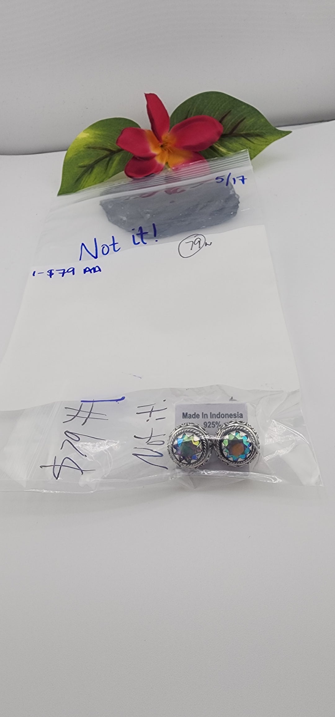 RESERVED FOR: Not it!- 5/17/2025 tiktok Live Show (48 hour) -1 Sterling Silver Items