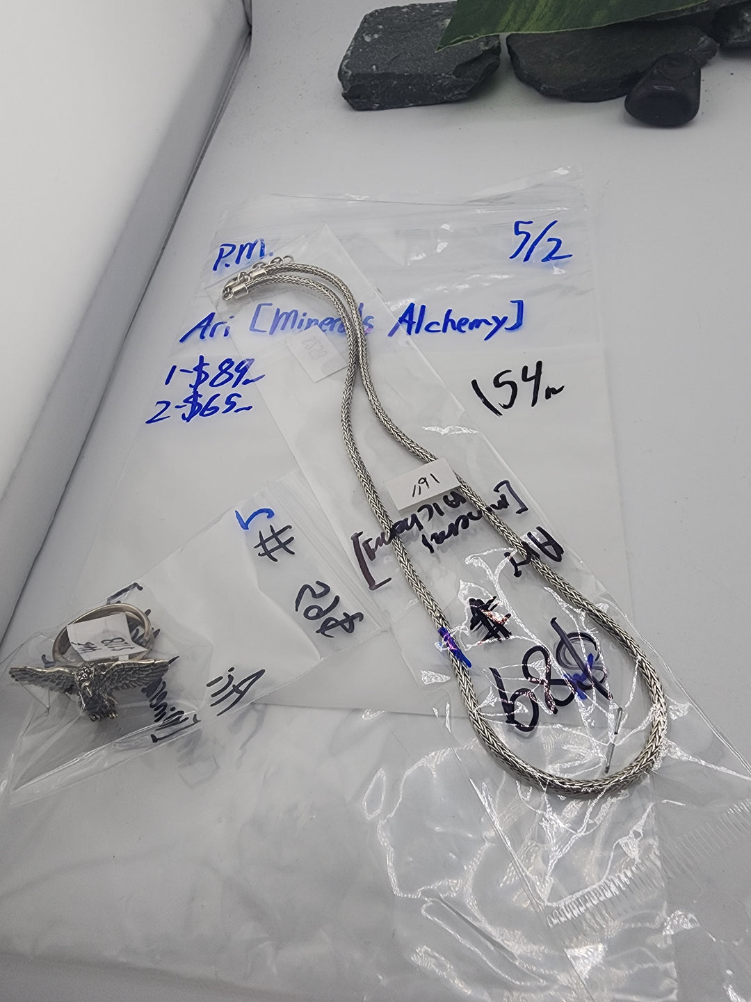 Ari [Minerals Alchemy] - 5/2/26 PM - 2 925 Sterling Silver Items
