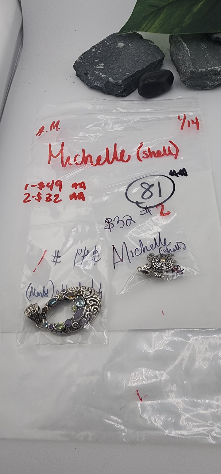 Custom sterling silver items - AM SHOW RESERVED FOR: Michelle 🐚- 1/14/2026 FL tiktok Live Show - 2 Sterling Silver Items