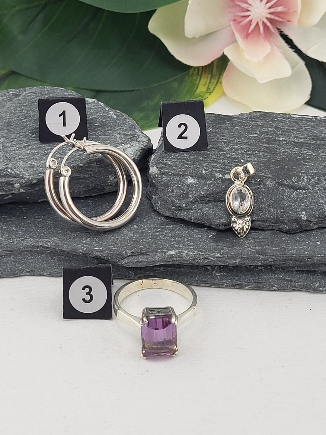 RESERVED FOR: vickiMalone697 -1/1/2025 - 3 Sterling Silver Items