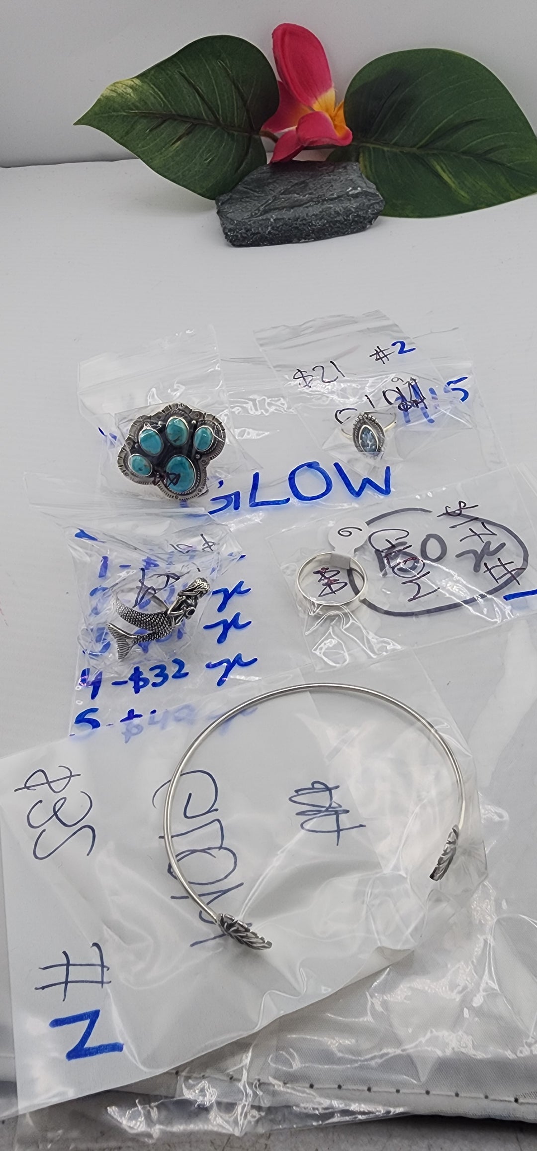 PM SHOW 48HR - RESERVED FOR: GLOW - 7/15/2025 FL tiktok Live Show - 5 Sterling Silver Items