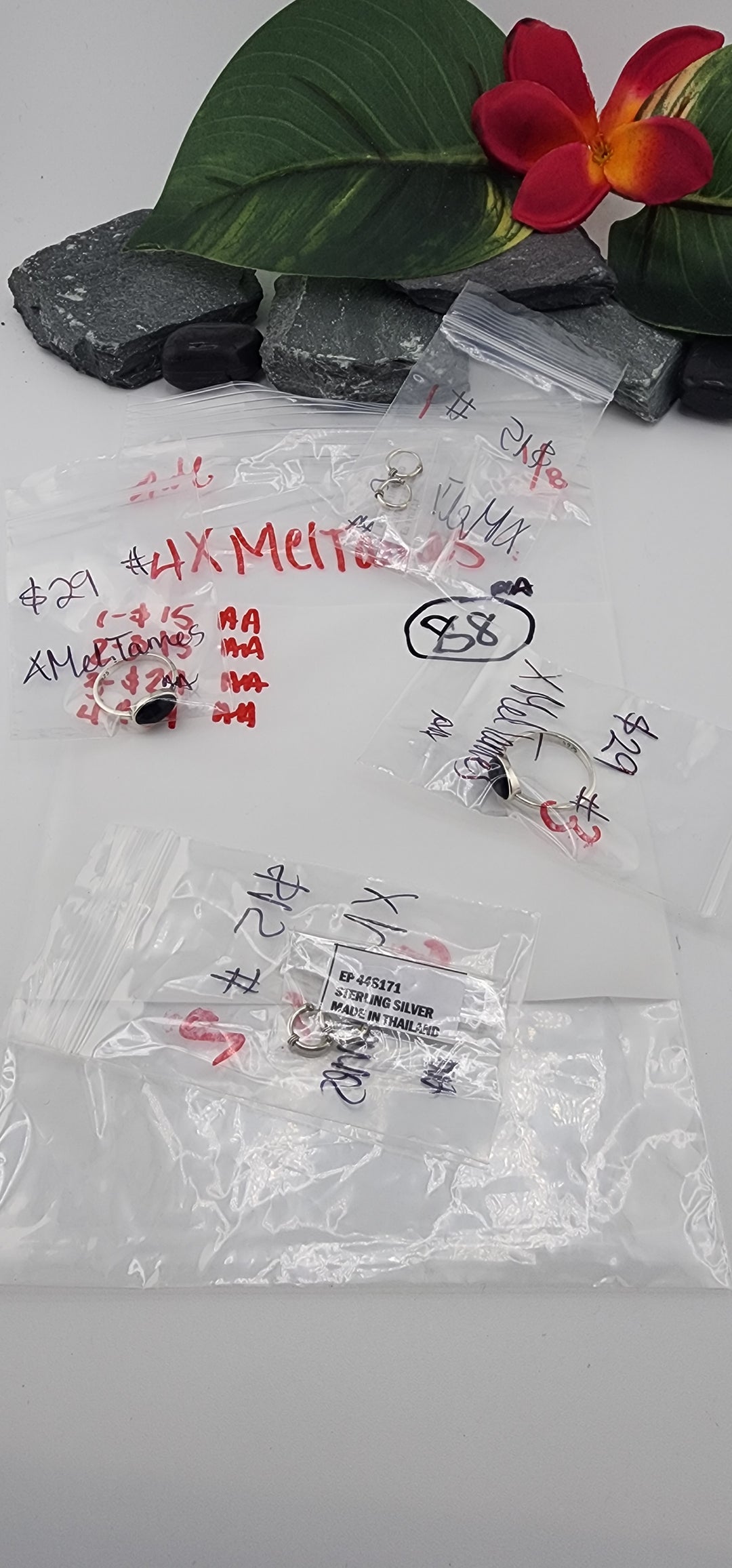 Custom sterling silver items - AM SHOW RESERVED FOR: ❌MelTames- 1/8/2026 FL tiktok Live Show - 4 Sterling Silver Items