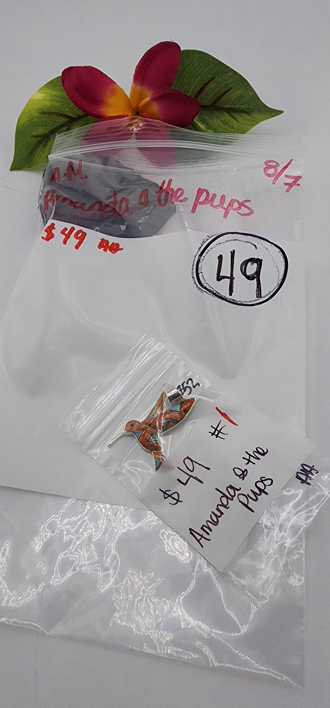 AM SHOW 48HR - RESERVED FOR: Amanda & the Pups - 8/7/2025 FL tiktok Live Show - 1 Sterling Silver Items