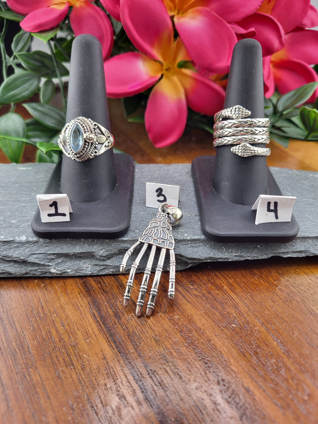 RESERVED FOR:  Theresa 🦇💀-10/20/2024 - 2 Sterling Silver Items