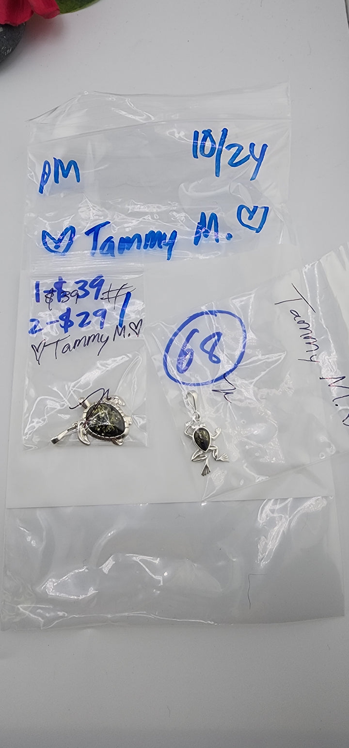PM SHOW 48HR - RESERVED FOR: 💜Tammy M.💜 - 10/24/2025 FL tiktok Live Show - 2 Sterling Silver Items