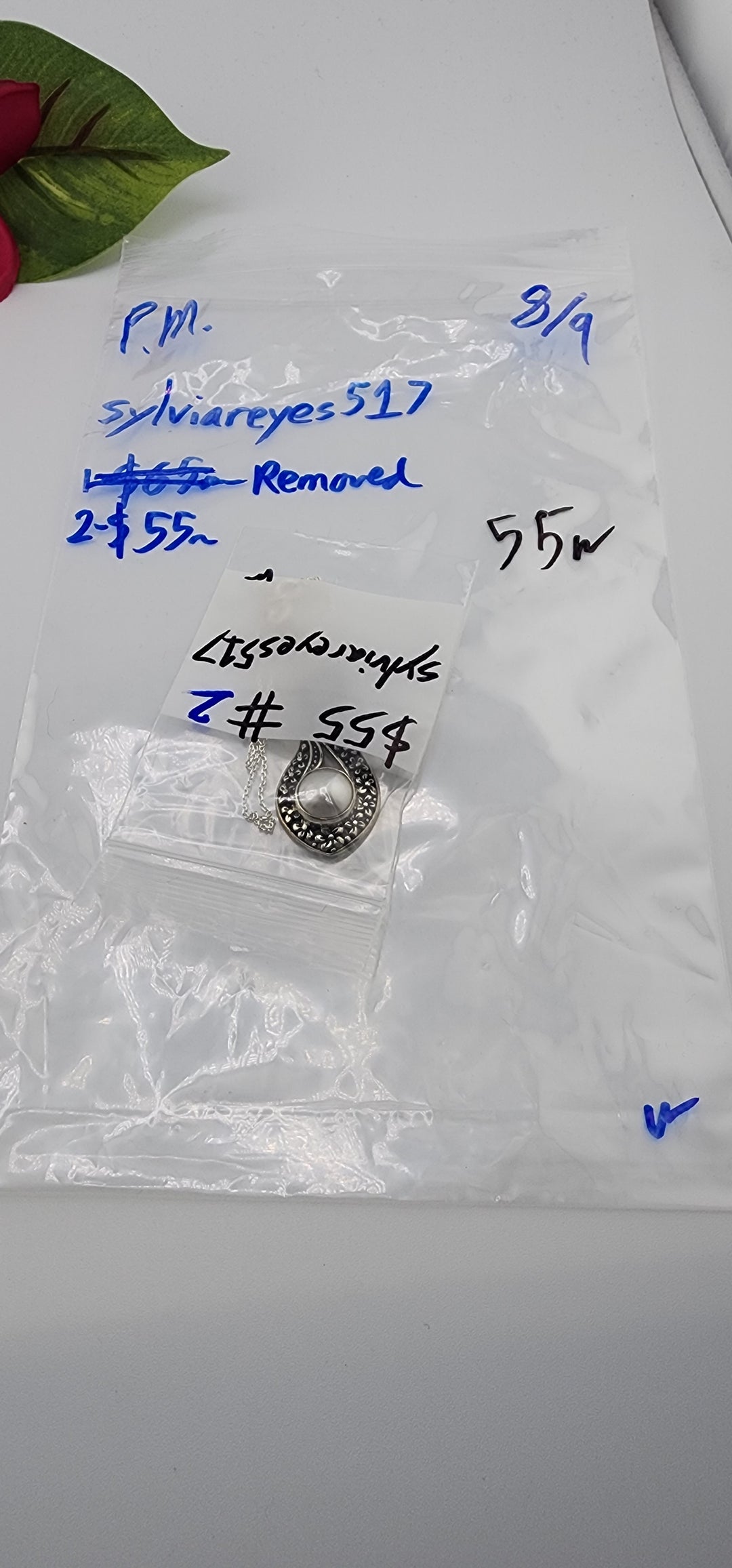 PM SHOW 48HR - RESERVED FOR: sylviareyes517  - 8/9/2025 FL tiktok Live Show - 1 Sterling Silver Items