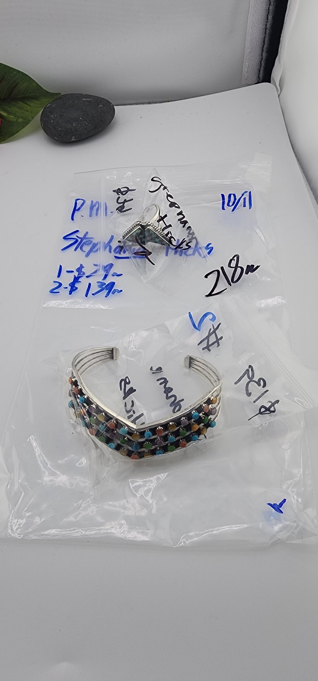 PM SHOW 48HR - RESERVED FOR: Stephanie Hicks - 10/11/2025 FL tiktok Live Show - 2 Sterling Silver Items