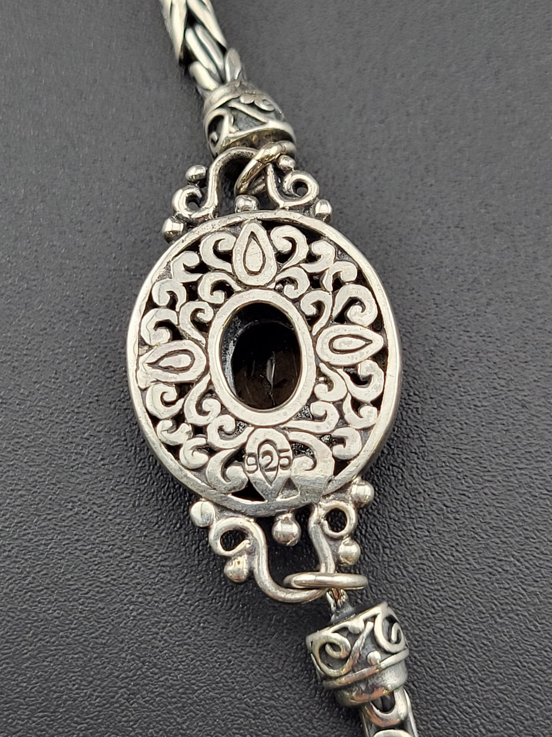 Smokey Quartz Adjustable Bracelet