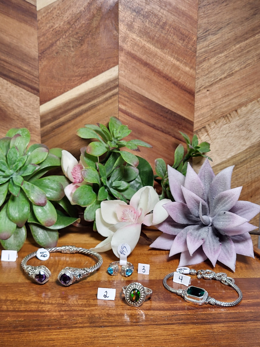 RESERVED FOR: Ber Ber 8/9/24- 4 Sterling Silver Items
