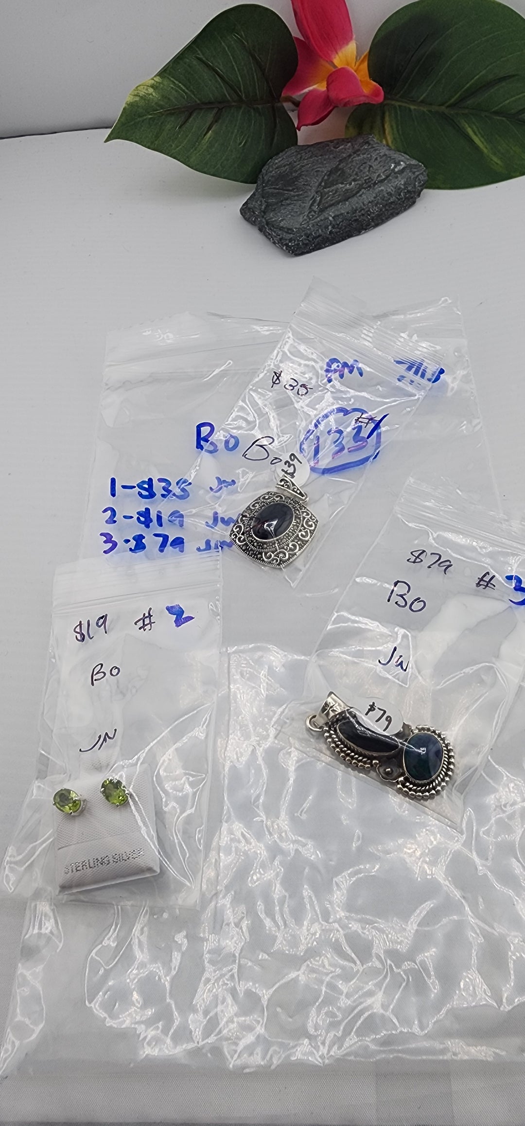 PM SHOW 48HR - RESERVED FOR:  Bo- 7/13/2025 FL tiktok Live Show -3  Sterling Silver Items