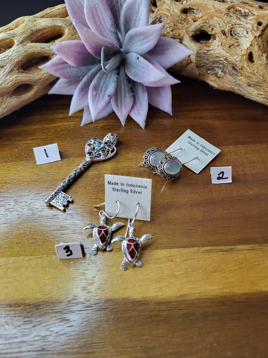 RESERVED FOR: Jenn Baldwin 8/4/24- 3 Sterling Silver Items