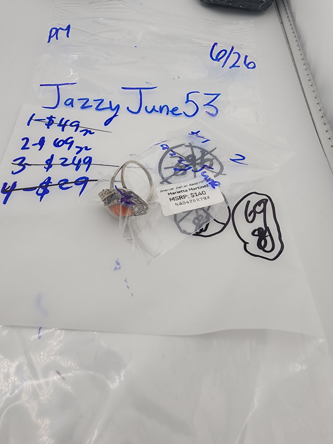 JazzyJune53 - 6/26/26 PM - 1 925 Sterling Silver