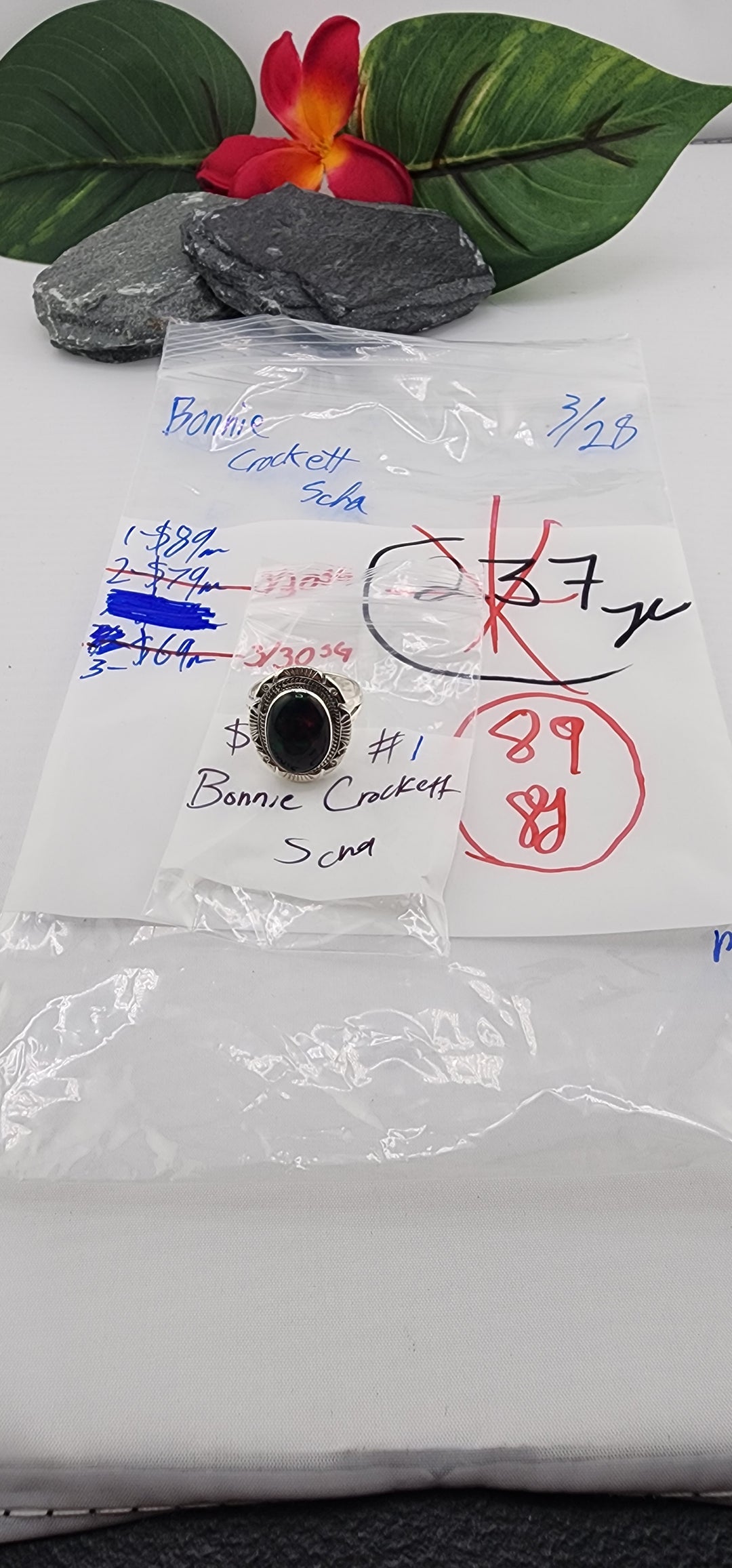 RESERVED FOR: Bonnie Crockett Scha - 3/28/2025 tiktok Live Show - 3 Sterling Silver Items