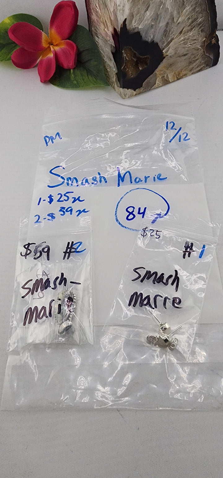 PM SHOW 48HR - RESERVED FOR: Smash_Marie - 12/13/2025 tiktok Live Show - 2 Sterling Silver Items