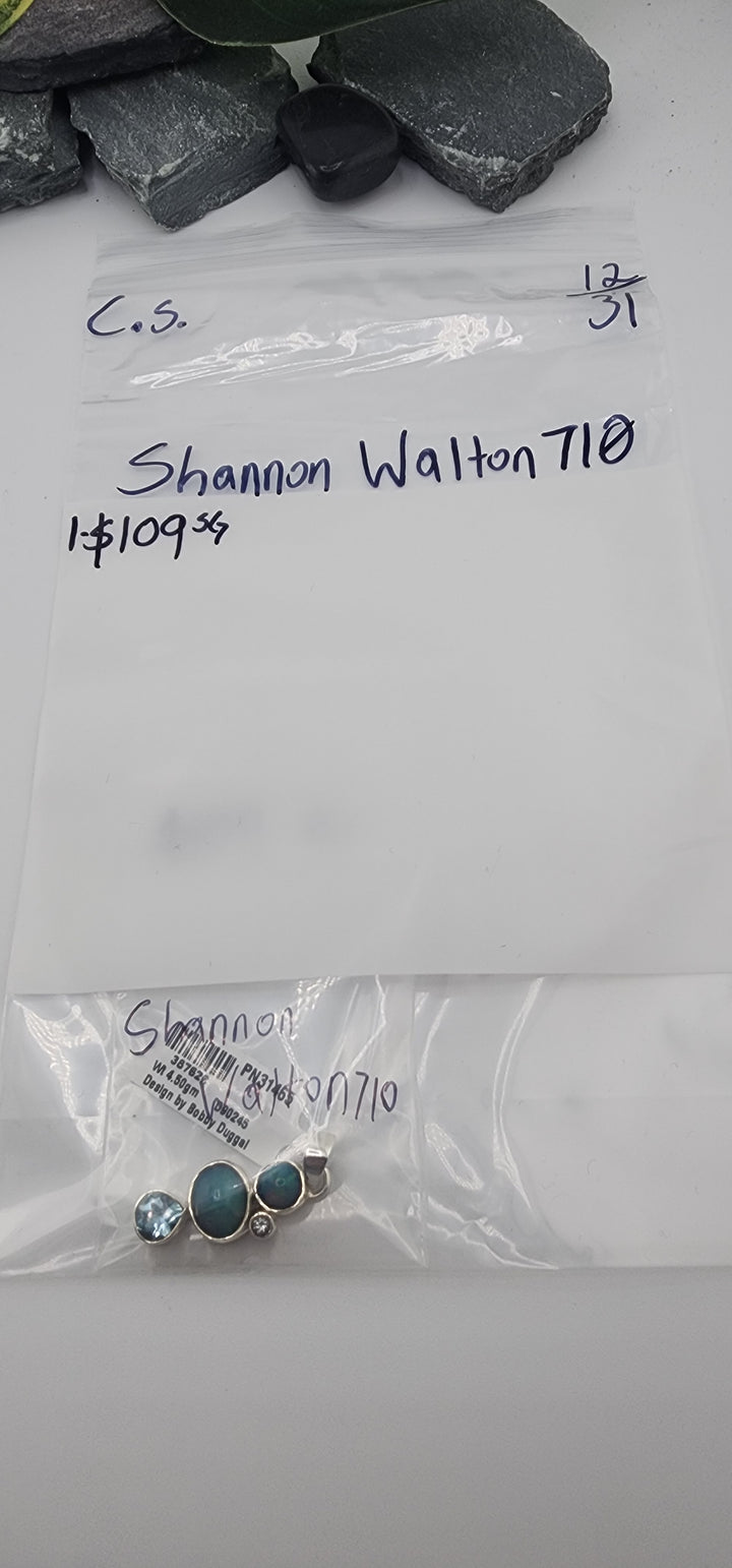 C.S. RESERVED FOR: Shannon Walton710 - 12/31/2025 FL tiktok Live Show - 1 Sterling Silver Items