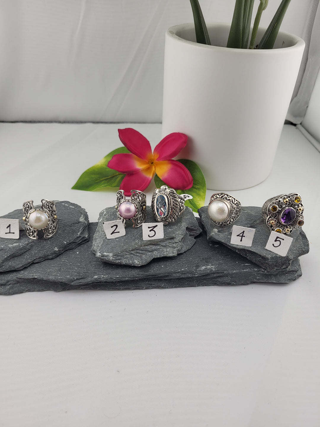 RESERVED FOR:  Mazy J -11/18/2024 -5 Sterling Silver Items