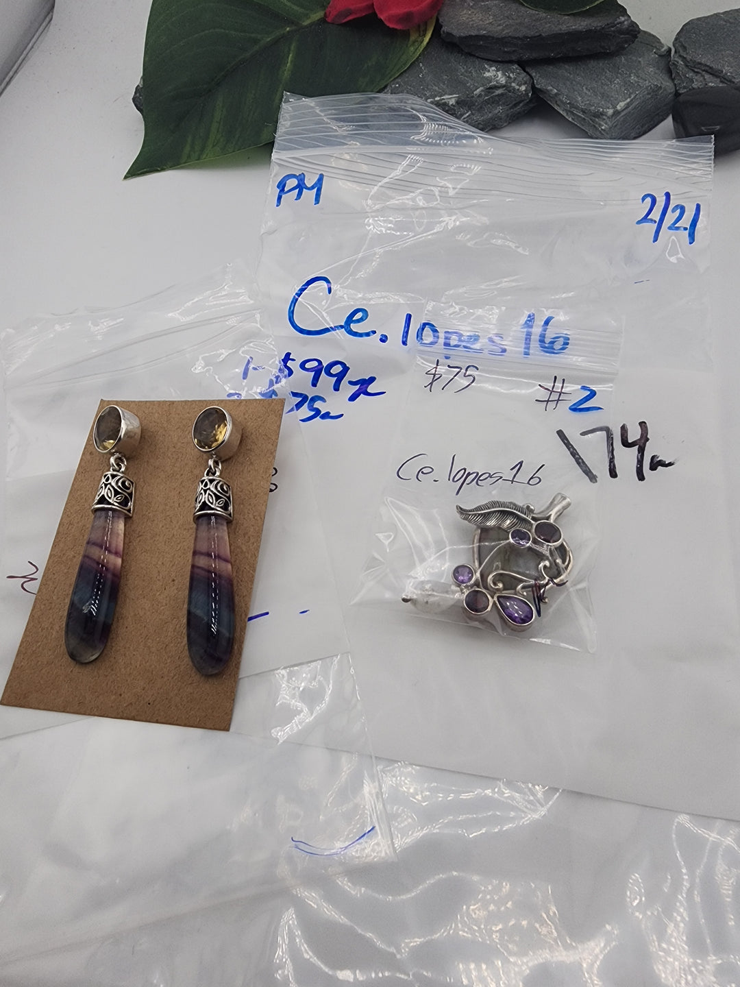 Ce.lopes16 - 2/21/26 - 2 925 Sterling Silver Items