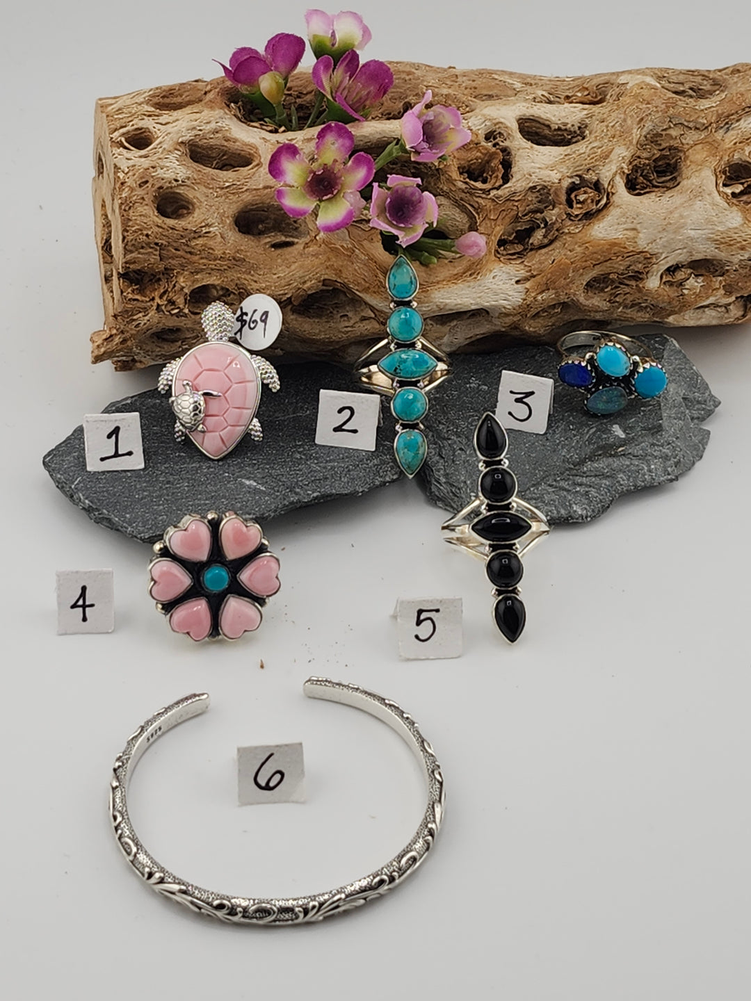 RESERVED FOR: Mari_Duke -11/29/2024 - 6 Sterling Silver Items and 1 Accessory