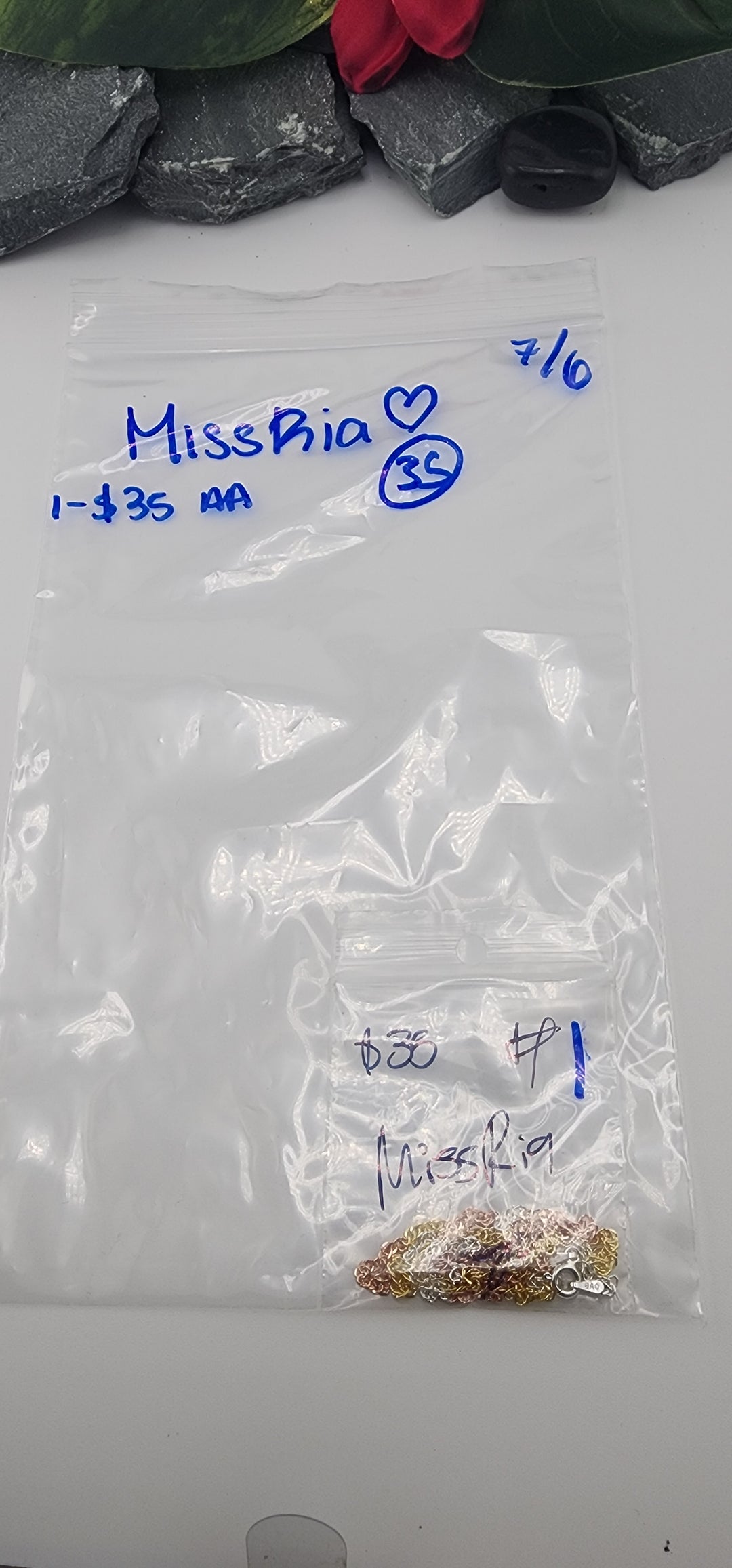 RESERVED FOR: MissRia🤍 - 7/6/2025 tiktok Reservation Live Show -1 Sterling Silver Items