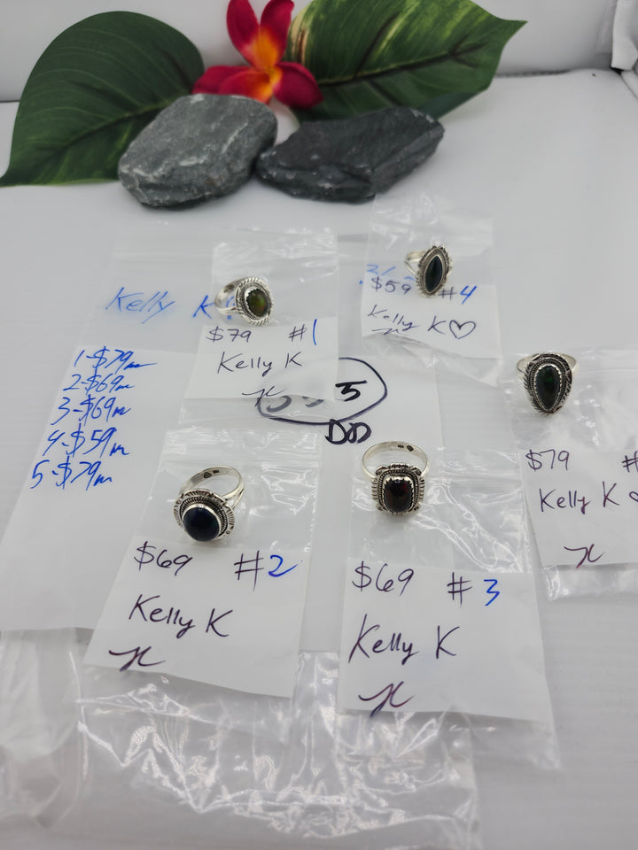 RESERVED FOR: Kelly K❤️ - 3/28/2025 tiktok Live Show - 5 Sterling Silver Items