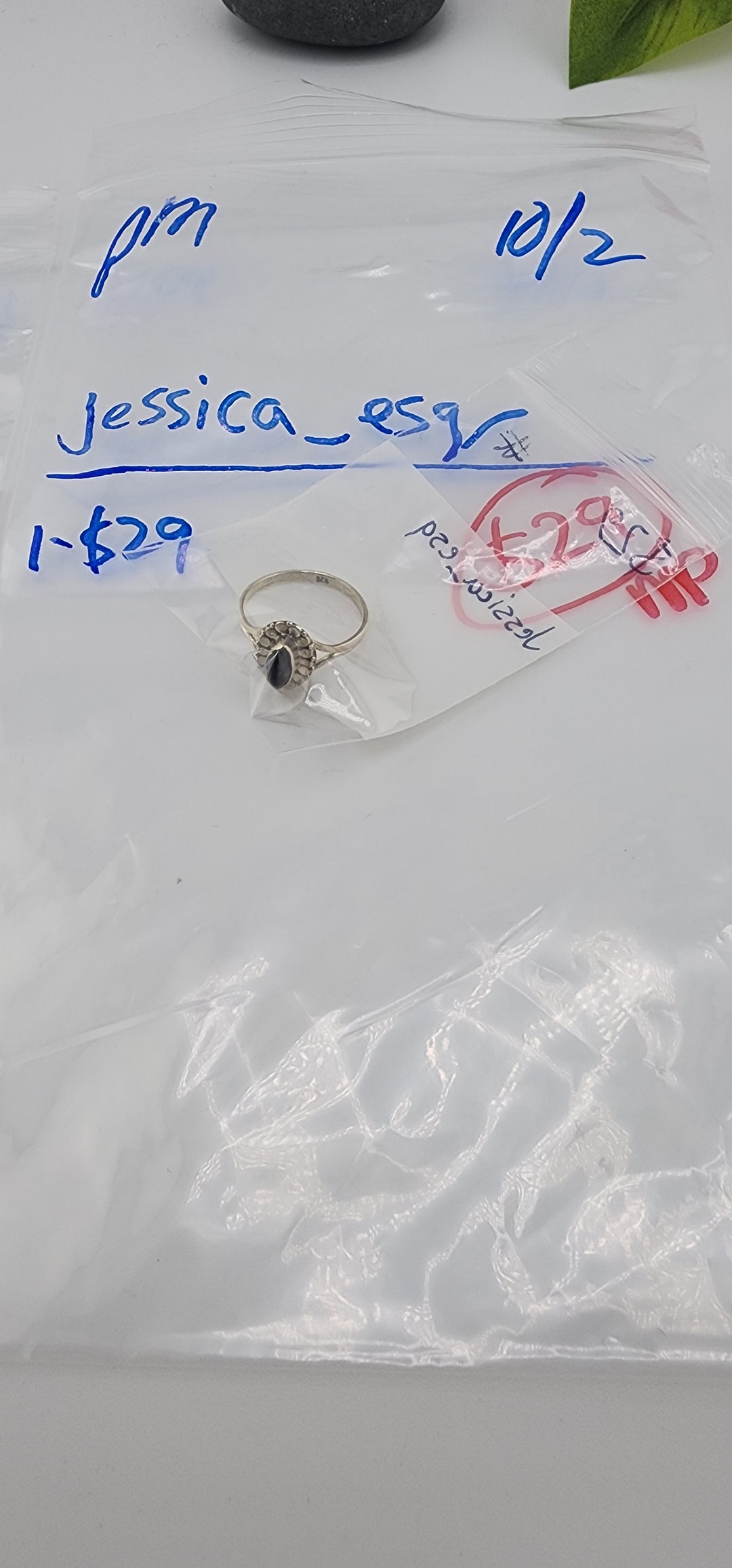 PM SHOW 48HR - RESERVED FOR: jessica_esq - 10/2/2025 FL tiktok Live Show - 1 Sterling Silver Items