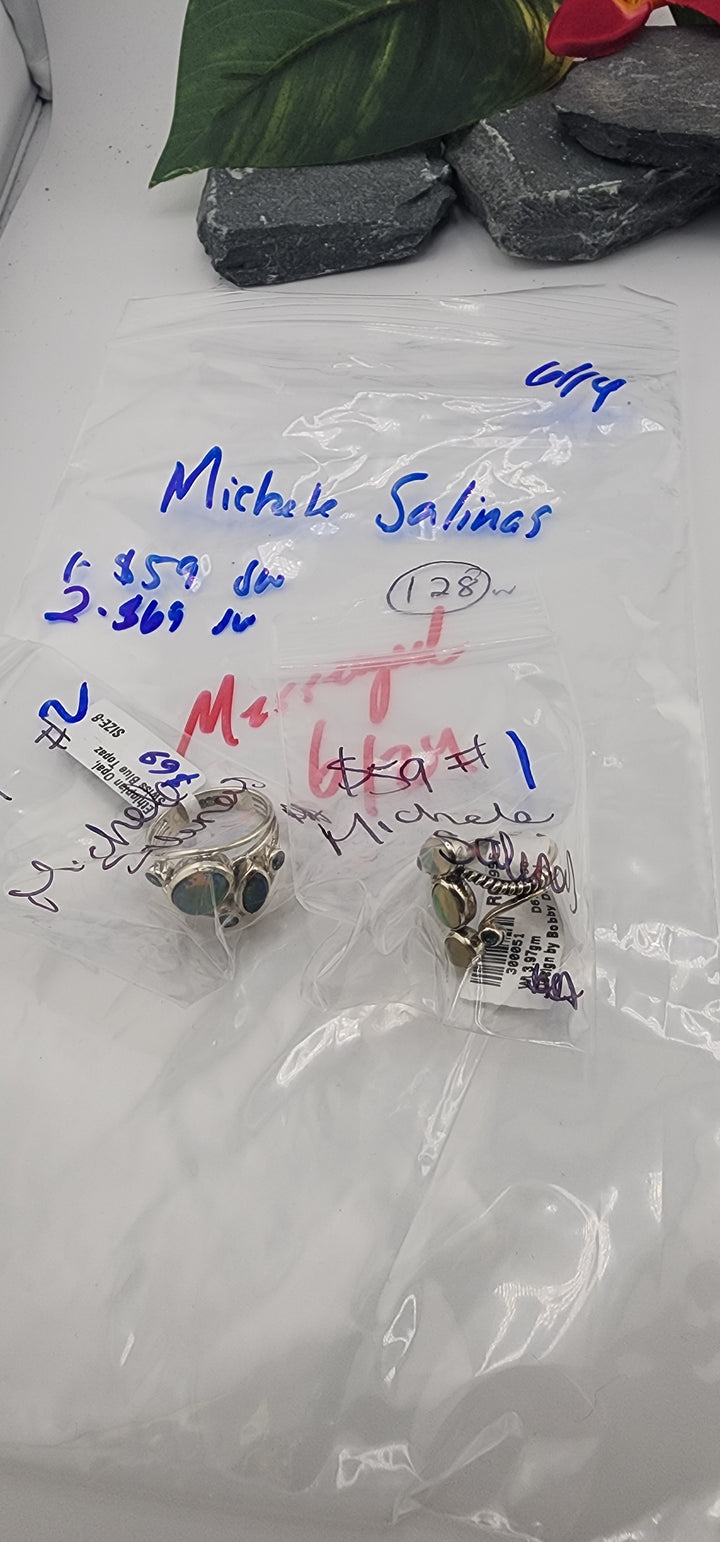 48HR - RESERVED FOR: Michele Salinas- 6/14/2025 FL tiktok Live Show - 2 Sterling Silver Item