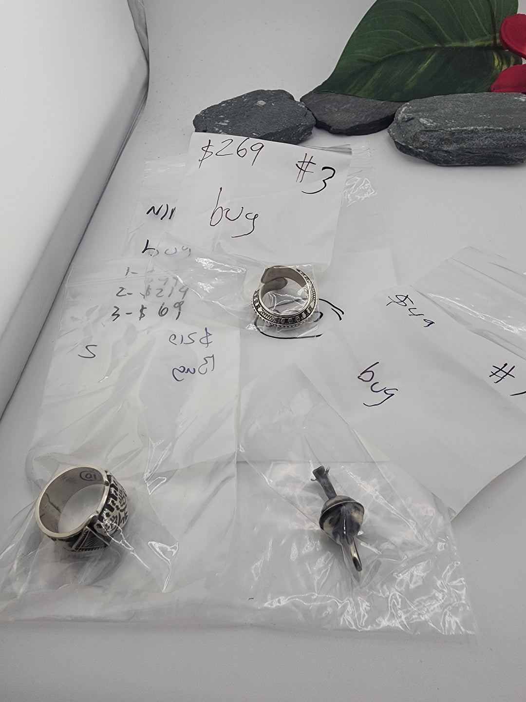 bug (NM)- 4/17/26 PM -3 925 Sterling Silver Items