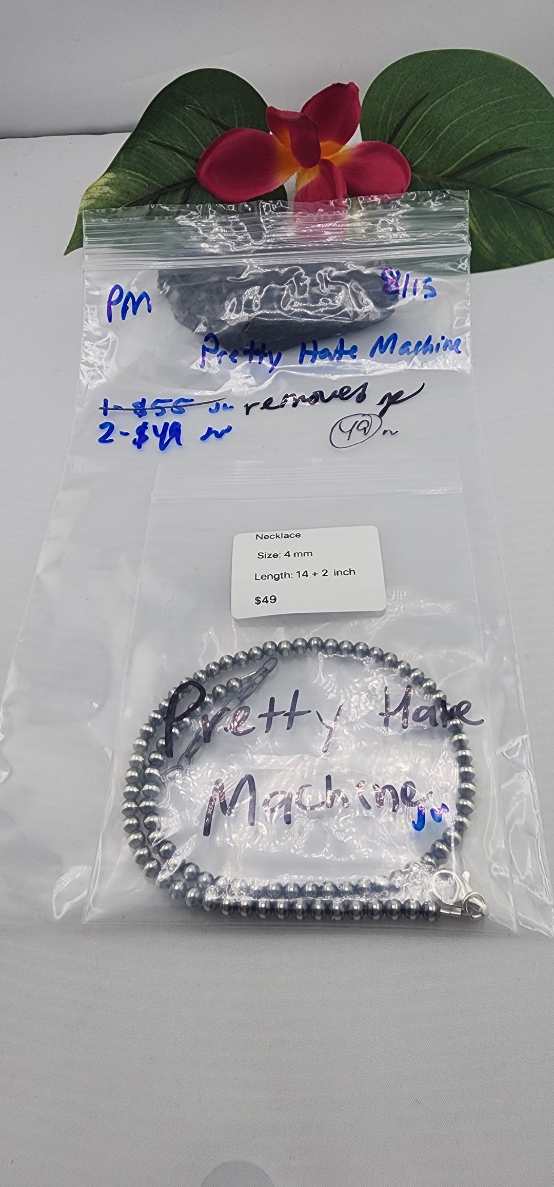 PM SHOW 48HR - RESERVED FOR:  Pretty Hate Machine- 8/15/2025 FL tiktok Live Show -1  Sterling Silver Items