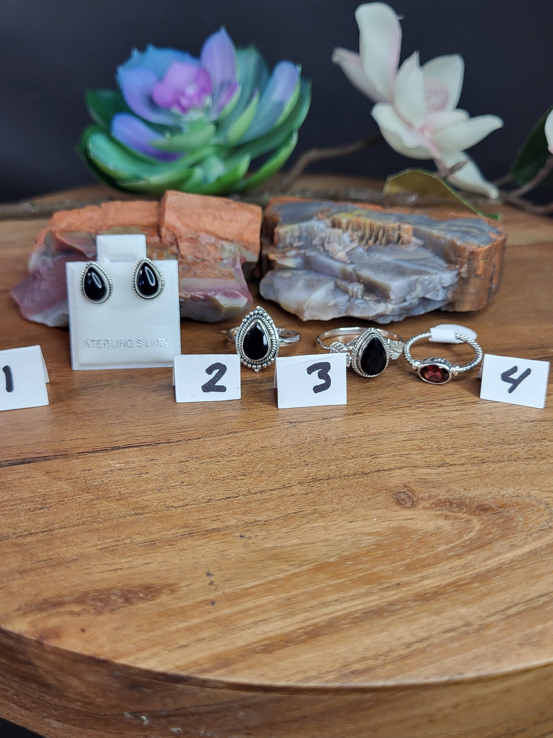 RESERVED FOR: Sniff-7/5/24- 4 Sterling Silver Items