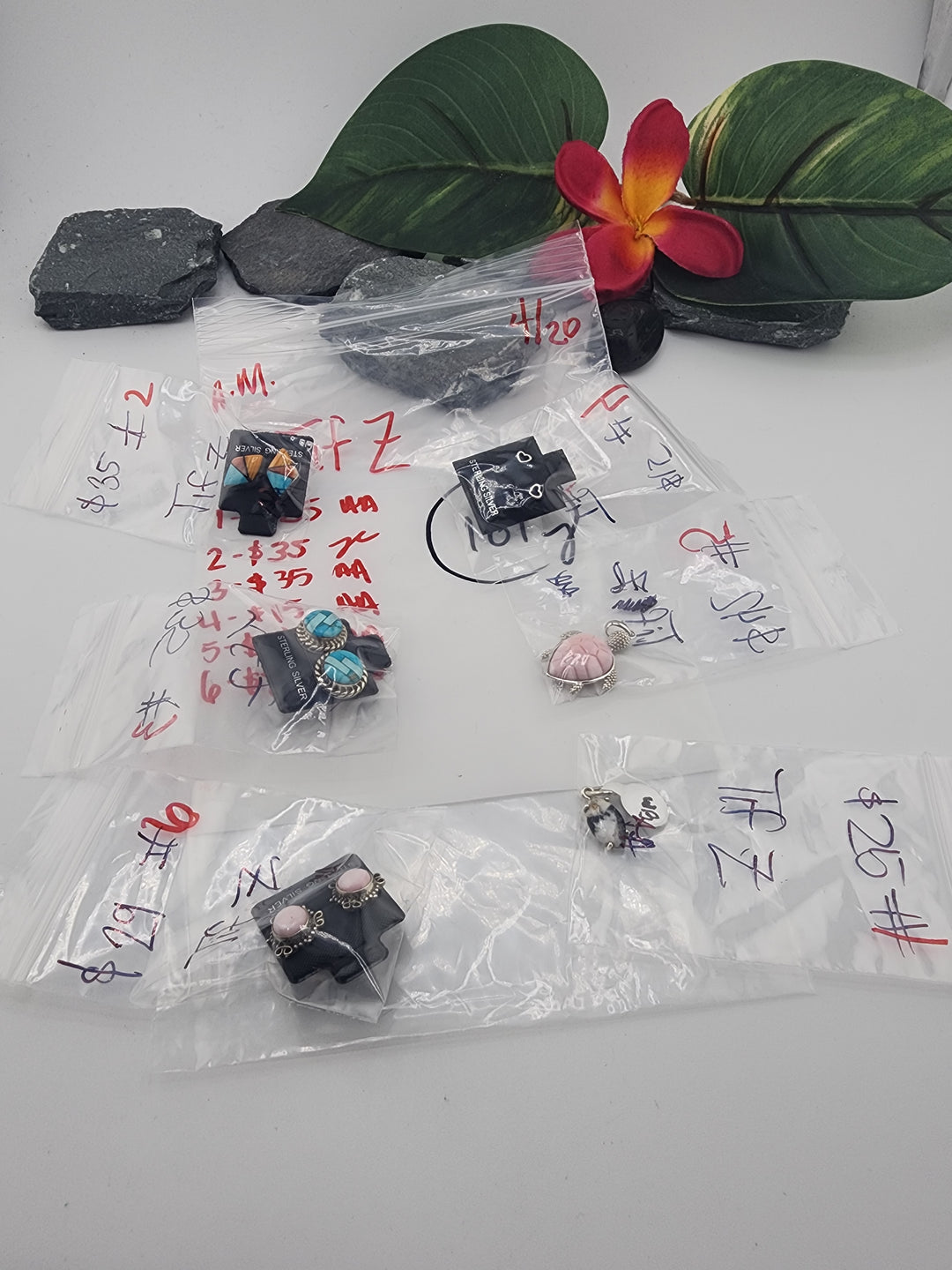Tif Z - 4/20/26 - 6 925 Sterling Silver Items