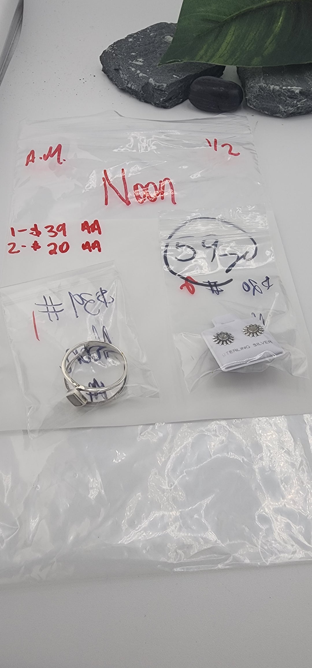 AM SHOW 48HR RESERVED FOR: Noon - 1/2/2026 FL tiktok Live Show - 2 Sterling Silver Items