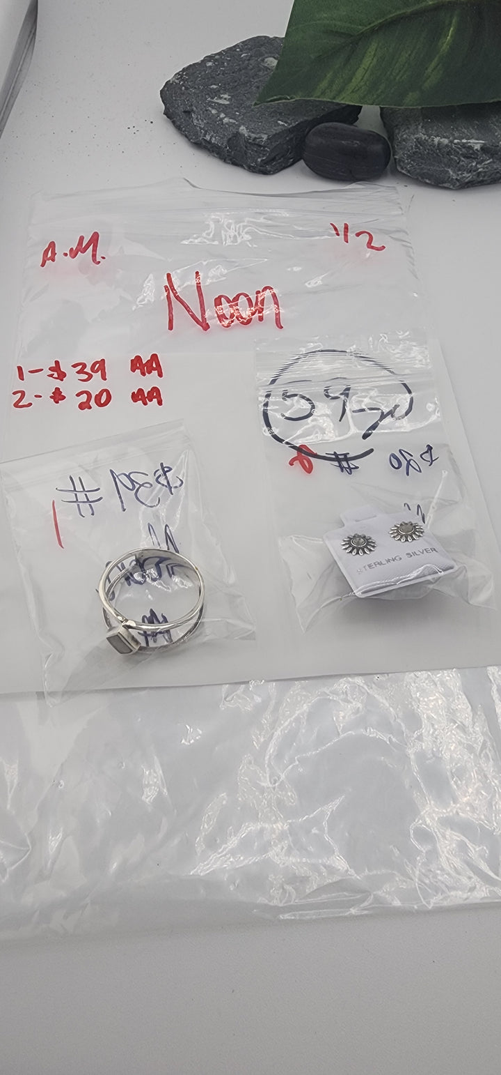 AM SHOW 48HR RESERVED FOR: Noon - 1/2/2026 FL tiktok Live Show - 2 Sterling Silver Items