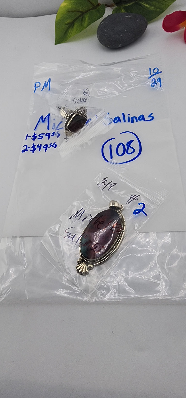 PM SHOW 48HR - RESERVED FOR: Michele Salinas - 10/29/2025 FL tiktok Live Show - 2 Sterling Silver Items