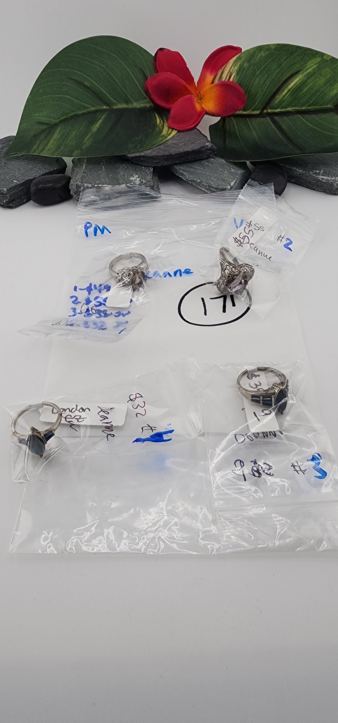 Custom sterling silver items - PM SHOW RESERVED FOR: Deanne - 1/9/2026 tiktok Live Show - 4 Sterling Silver Items