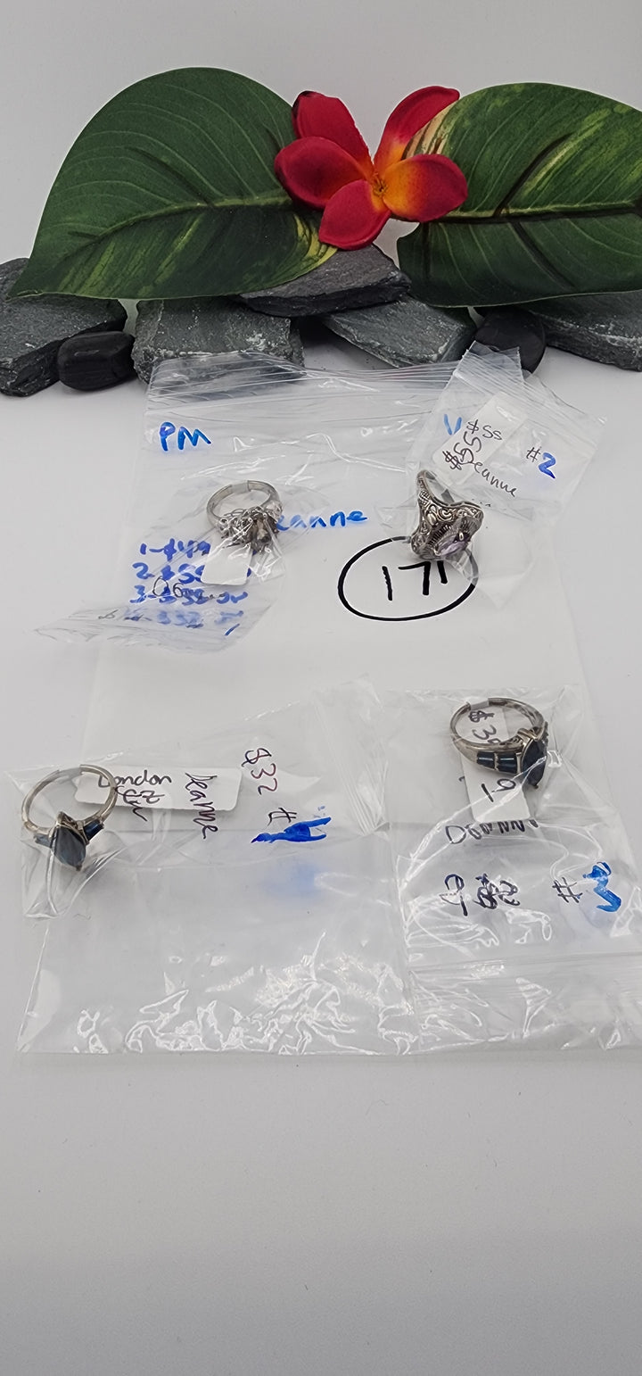 Custom sterling silver items - PM SHOW RESERVED FOR: Deanne - 1/9/2026 tiktok Live Show - 4 Sterling Silver Items
