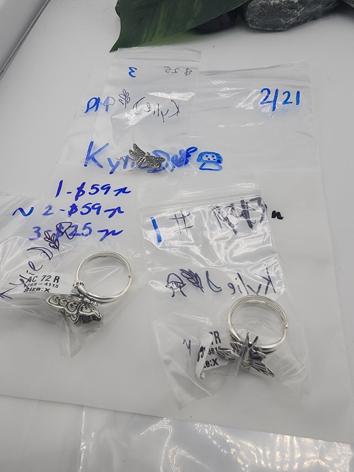 Kylie🌙🌿🍄 - 2/21/26 - 3 925 Sterling Silver Items