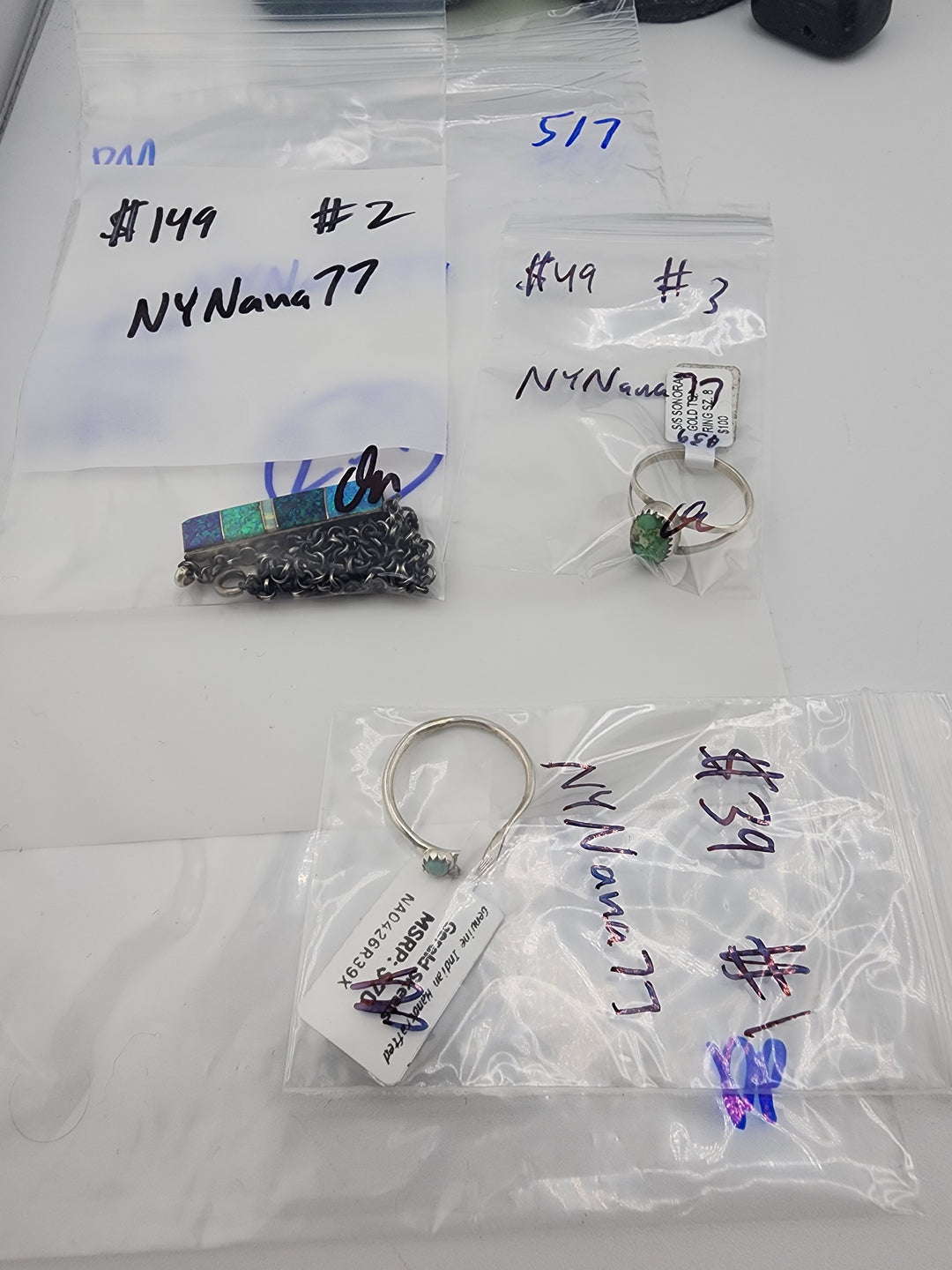 NYNana77 - 5/7/26 PM - 3 925 Sterling Silver Items