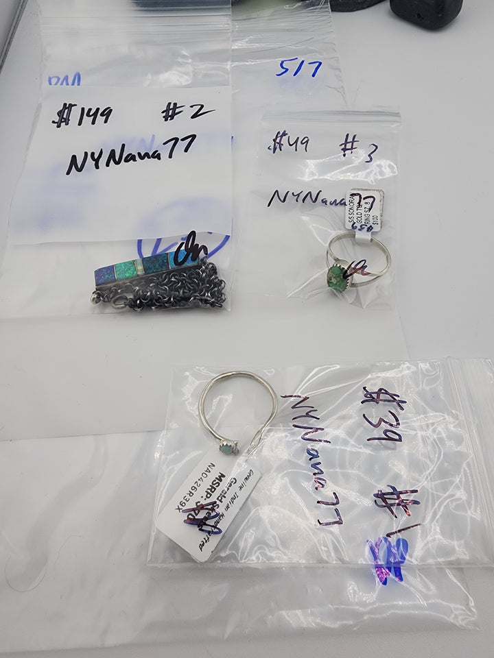 NYNana77 - 5/7/26 PM - 3 925 Sterling Silver Items